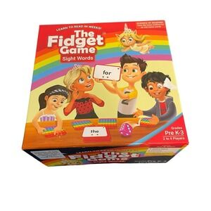 The Fidget Game Sight Words Edition Educational Reading Game Grades Pre K-3